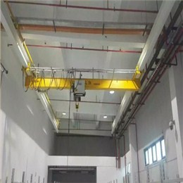 上海交大定購的5t電動單梁起重機調試完成