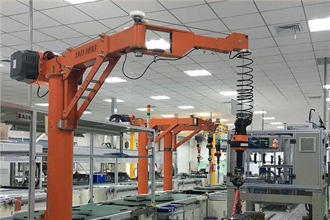 智能折臂起重機