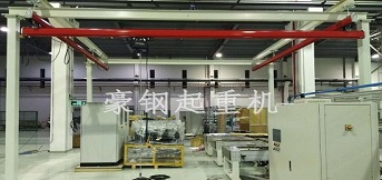 豪鋼為卡特彼勒公司提供kbk起重機 豪鋼為卡特彼勒公司提供kbk起重機