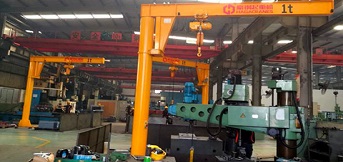 東毓(寧波)向豪鋼定購3臺1噸重懸臂吊 東毓(寧波)向豪鋼定購3臺1噸重懸臂吊