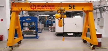 優(yōu)美科蘇州公司定制5t移動(dòng)龍門起重機(jī)