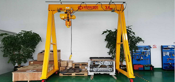 上海漢鐘精機定制移動龍門吊架安裝完成 上海漢鐘精機定制移動龍門吊架安裝完成