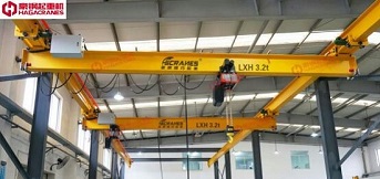 西派克泵業(yè)采用豪鋼lx型電動單梁懸掛起重機 西派克泵業(yè)采用豪鋼lx型電動單梁懸掛起重機