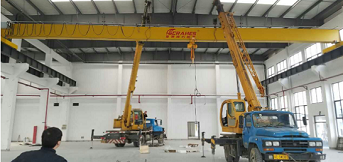 蘇州寶鎧工程訂購豪鋼歐式單梁橋式起重機