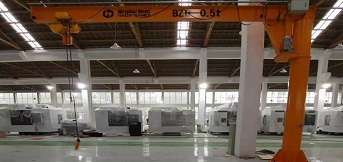 浙江金澳蘭機(jī)床公司訂購(gòu)兩臺(tái)豪鋼0.5噸懸臂起重機(jī) 浙江金澳蘭機(jī)床公司訂購(gòu)兩臺(tái)豪鋼0.5噸懸臂起重機(jī)
