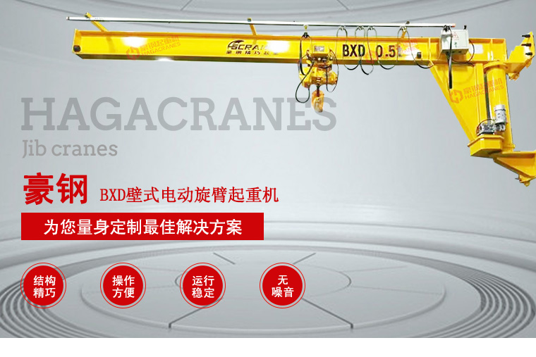 BXD壁式電動旋臂起重機_01