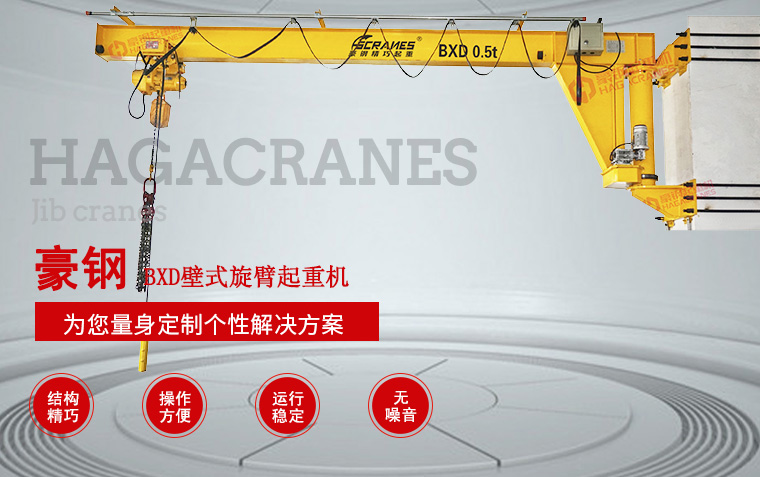 BXD壁式電動旋臂起重機